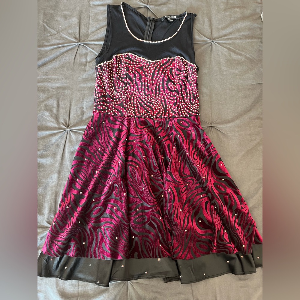Rhinestoned Dress